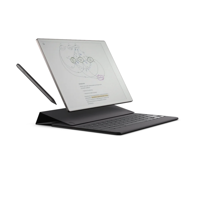 reMarkable Paper Pro 11.8" Bundle 2/64GB with Marker Plus Keyboard Folio, English-US, Basalt