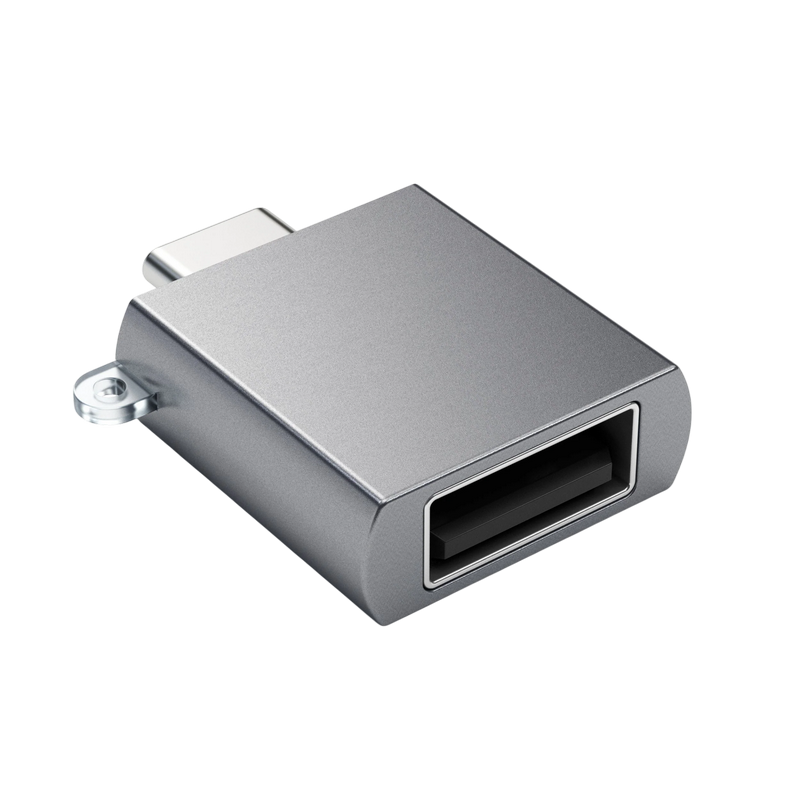 Adapter Satechi USB-C to USB-A, Aluminum, Space Gray