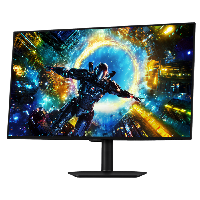 32" SAMSUNG Odyssey G73H,Black,OLED,3840x2160,4K165Hz/FHD330Hz,FreeSync,0.03msGTG,1300cd,HDR10,DP+HDMI+USB,Pivot