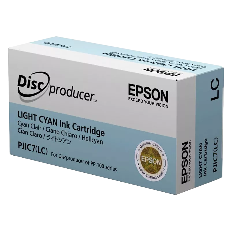 Ink Cartridge Epson PJIC7(LC), Light Cyan, PP-100