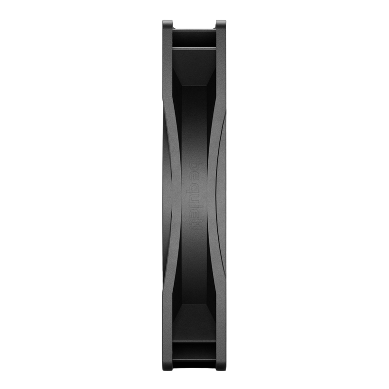 PC Case Fan be quiet! Pure Wings 3 High-speed, 140x140x25 mm, <30.5db, 72.2 CFM, 1800RPM, 9 blades, Rifle bearing, PWM, 4pin, Black