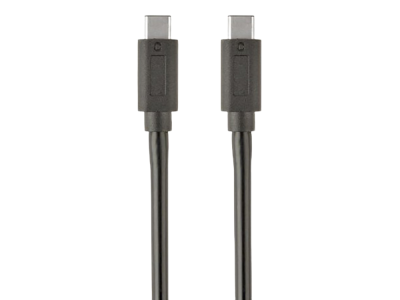 Cable Type-C/Type-C, CM/CM, 1.0 m, USB3.1, Cablexpert, Black, CCP-USB3.1-CMCM-1M