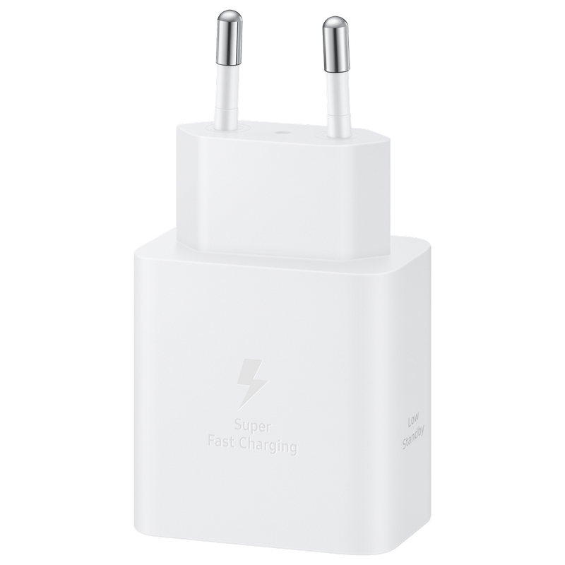 Original Sam. EP-T4511, Fast Travel Charger Compact 45W PD (with cable), White