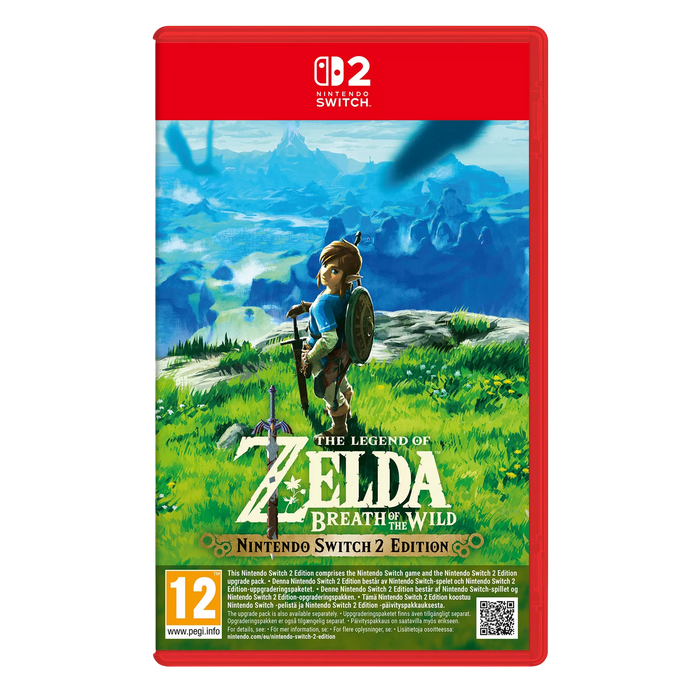 Game for SWITCH 2 LEGEND OF ZELDA BREATH OF THE WILD UP UKV