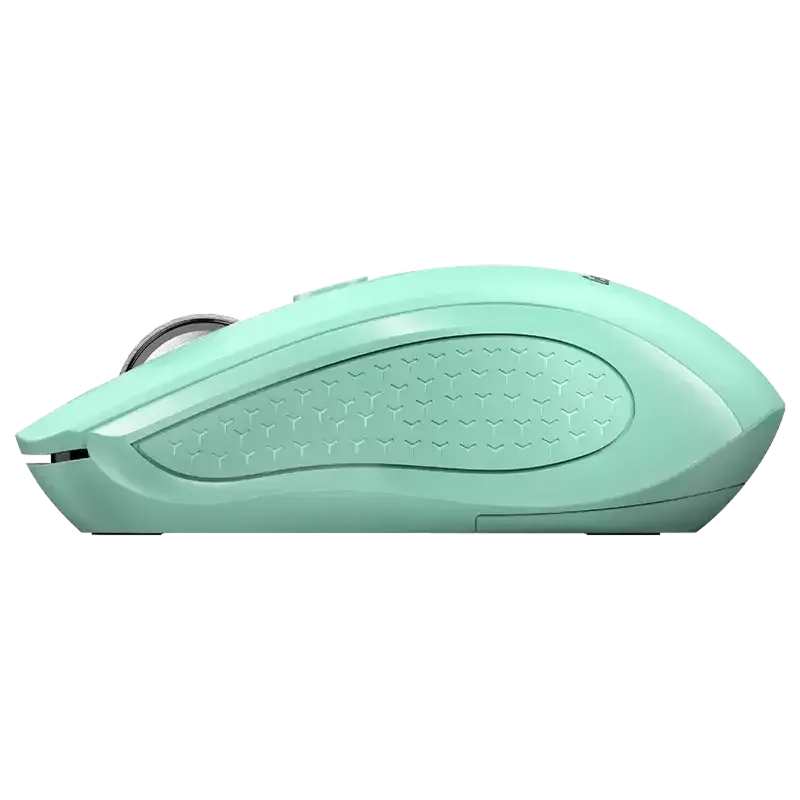 Wireless Mouse Genius NX-8025S, 1600 dpi, 4 buttons, Ergonomic, 58g, Silent, BlueEye, 1xAA, 2.4Ghz, Aquamarine