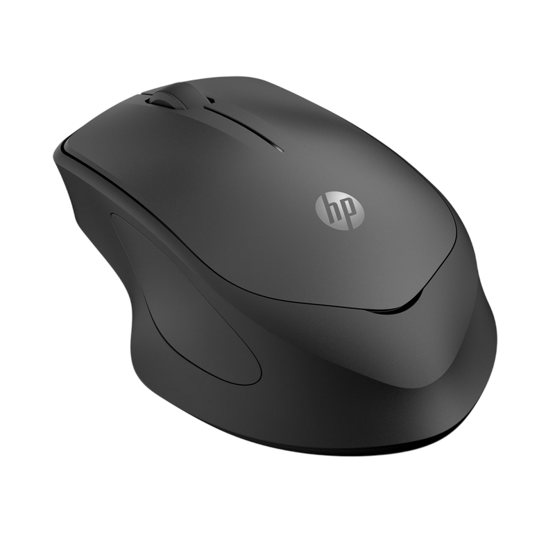 Wireless Mouse HP 280 Silent, up to 1200 dpi, Multi surface tracking, 3 buttons, 70g., 1xAA, 2.4GHz, Black