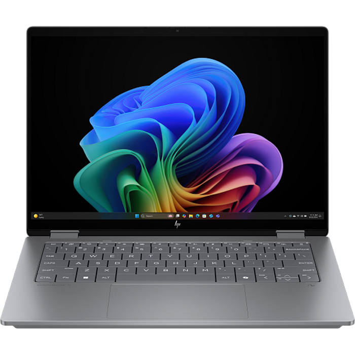 NB HP 14.0" OmniBook X Flip 14-fk0000ci Silver (Ryzen AI 7 350 32Gb 1Tb Win 11)