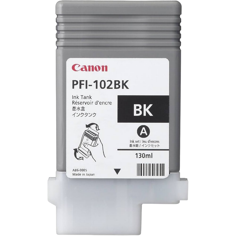 Ink Cartridge Canon PFI-102Bk black