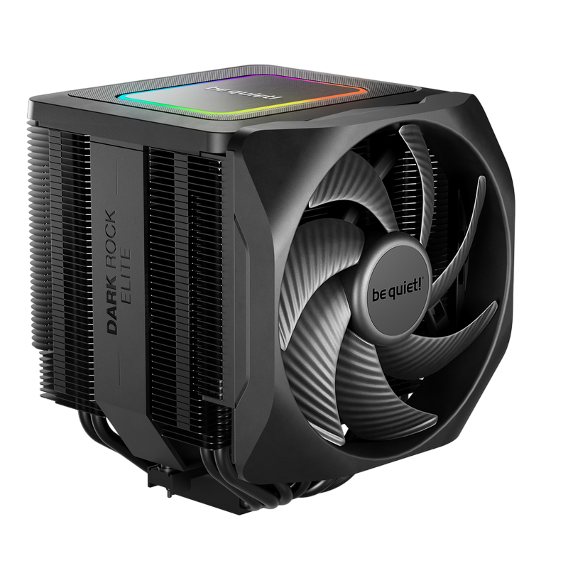 AC be quiet! "Dark Rock Elite" (11-25,8dBA, 1500/1700RPM, 2x135mm, PWM, 280W, 7x6mm, ARGB, 1340g.)