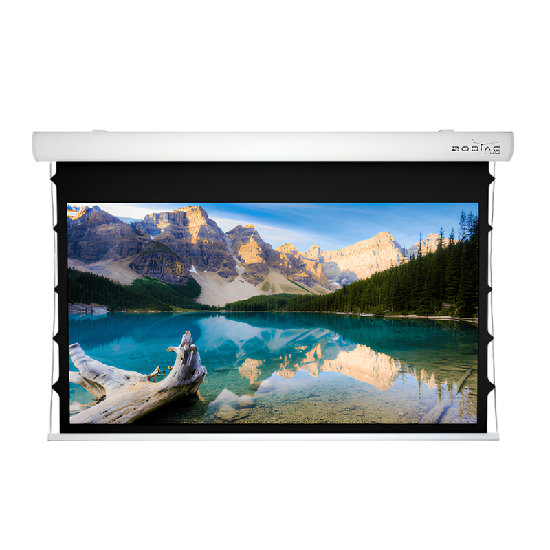 Electrical Screen 16:9 Sopar Taurus Tensioned, 5252ZT, 255x143cm view area, BB, 1.0 gain