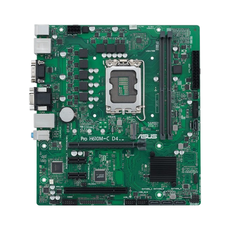 MB S1700 Asus PRO H610M-C D4-CSM mATX