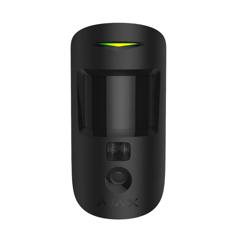 Ajax Wireless Security Motion Detector with Photo "MotionCam", Black