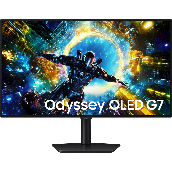 32" SAMSUNG Odyssey G73H,Black,OLED,3840x2160,4K165Hz/FHD330Hz,FreeSync,0.03msGTG,1300cd,HDR10,DP+HDMI+USB,Pivot
