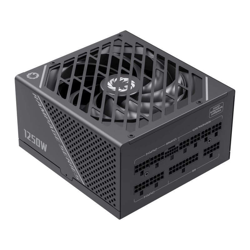 Power Supply ATX 1250W GAMEMAX GX-1250 PRO, 80+ Platinum, 135mm, Active PFC, SR+LLC+DC/DC, ATX 3.1, PCIe5.1, Full Modular, Black