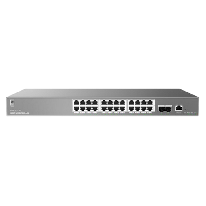 24-port 10/100/1000Mbps L2++ Managed Switch Grandstream "GWN7803 Pro", 2xSFP+, Console Port, RPS