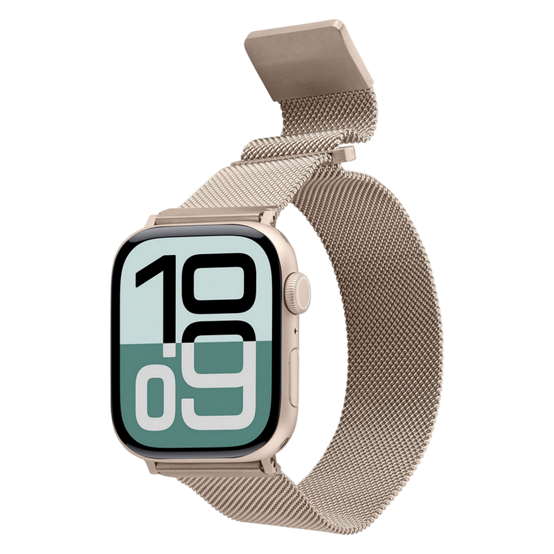 Cellularline 38/40/41mm Apple Watch Steel Band, Champagne