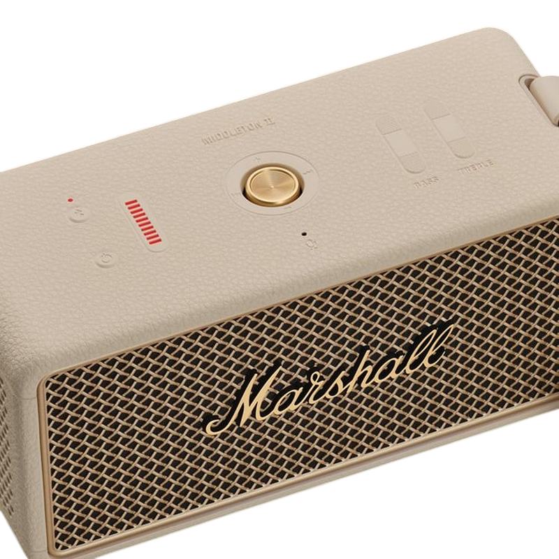Marshall MIDDLETON II Portable Bluetooth Speaker - Cream