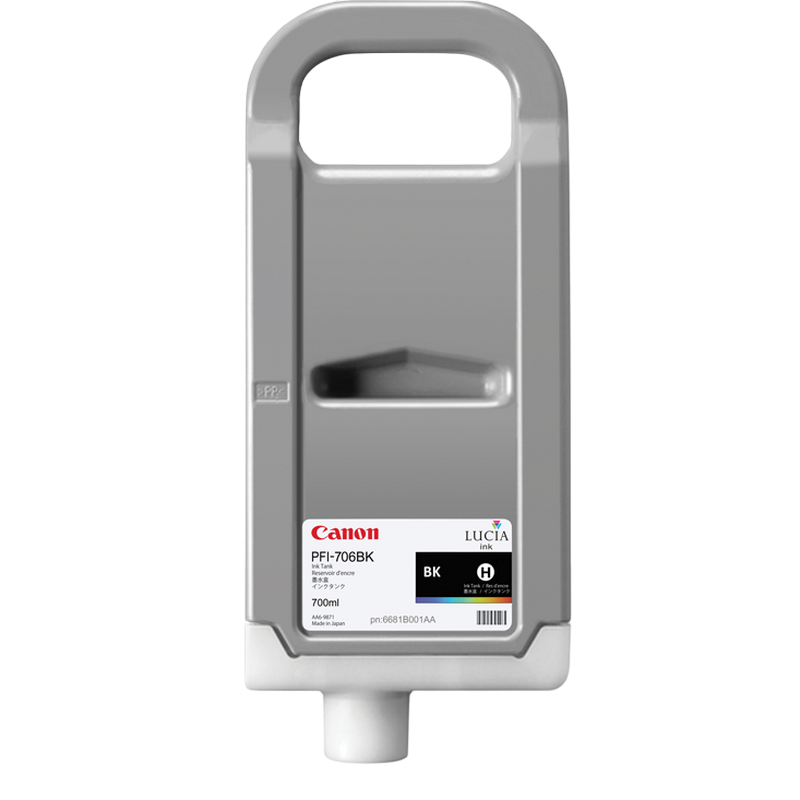 Ink Cartridge Canon PFI-706B, Black