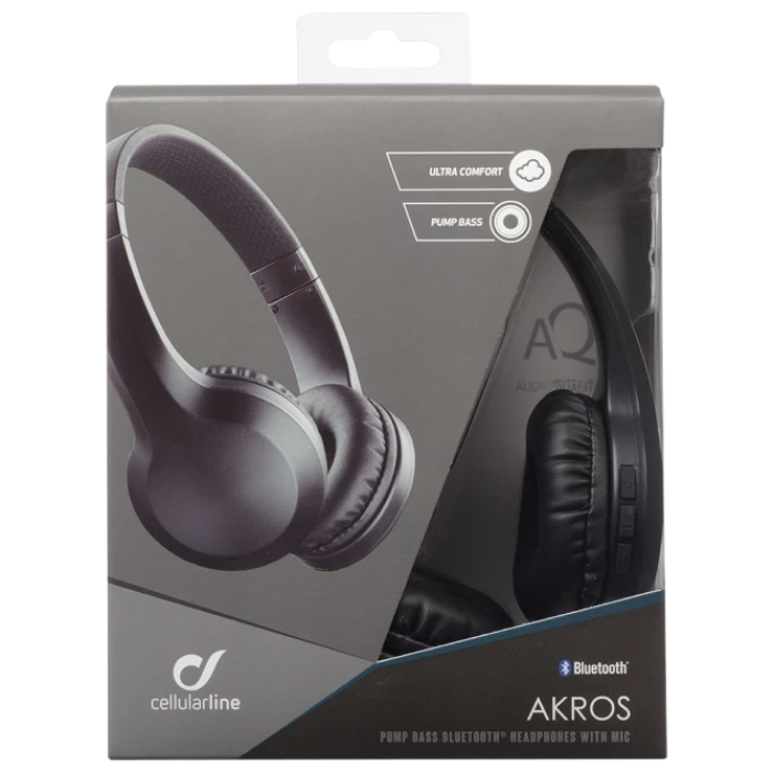 Bluetooth headset, Cellular AKROS light Black