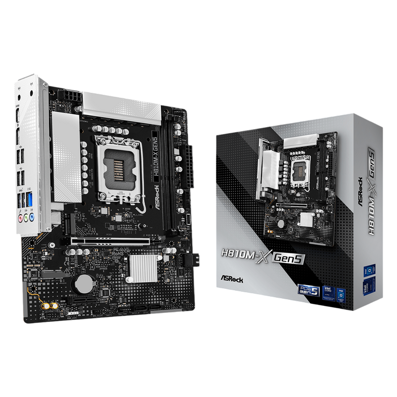 MB S1851 ASRock H810M-X GEN5 mATX