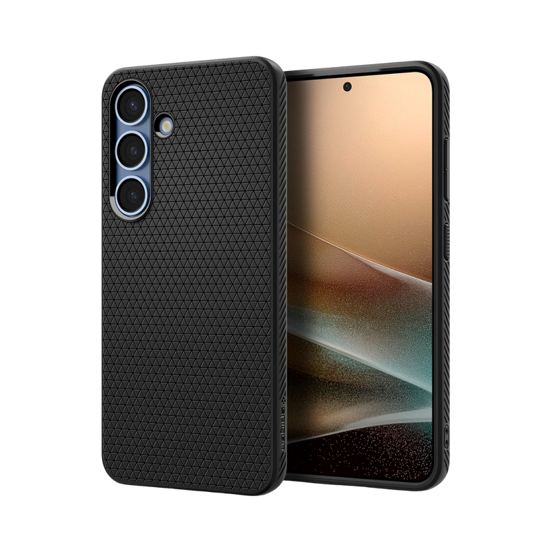 Spigen Samsung S25+, Liquid Air, Matte Black
