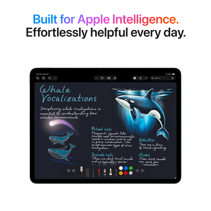 Tablet Apple 11-inch iPad Air 2026 Wi-Fi 128Gb Purple (MH344TY/A)