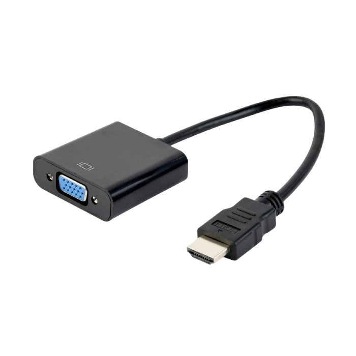 Adapter HDMI M to VGA F, Cablexpert "A-HDMI-VGA-04"