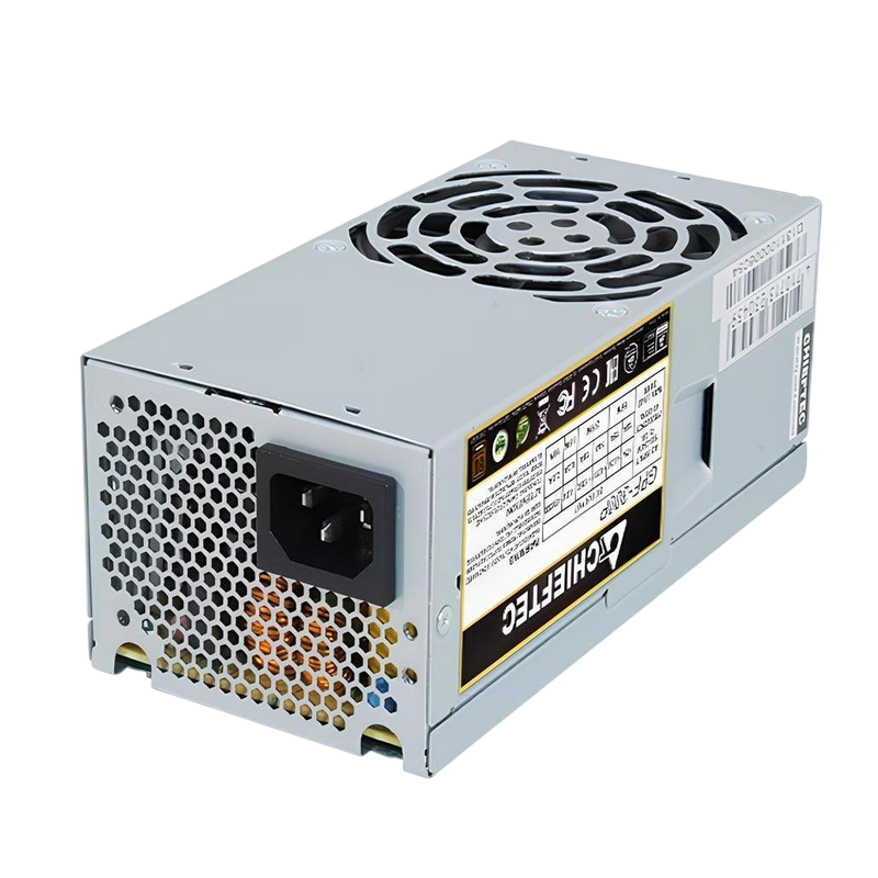 Power Supply TFX 400W Chieftec GPF-400P, 85+, 80mm, Active PFC, Silver, Bulk