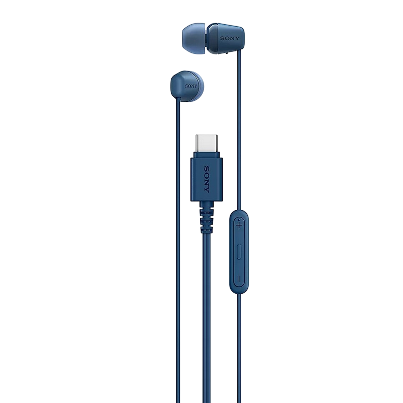 Earphones SONY IER-EX15CL, USB-C, Blue