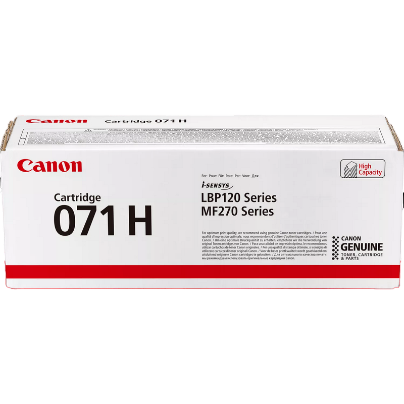 Laser Cartridge for CRG 071H (no chip) black Compatible KT