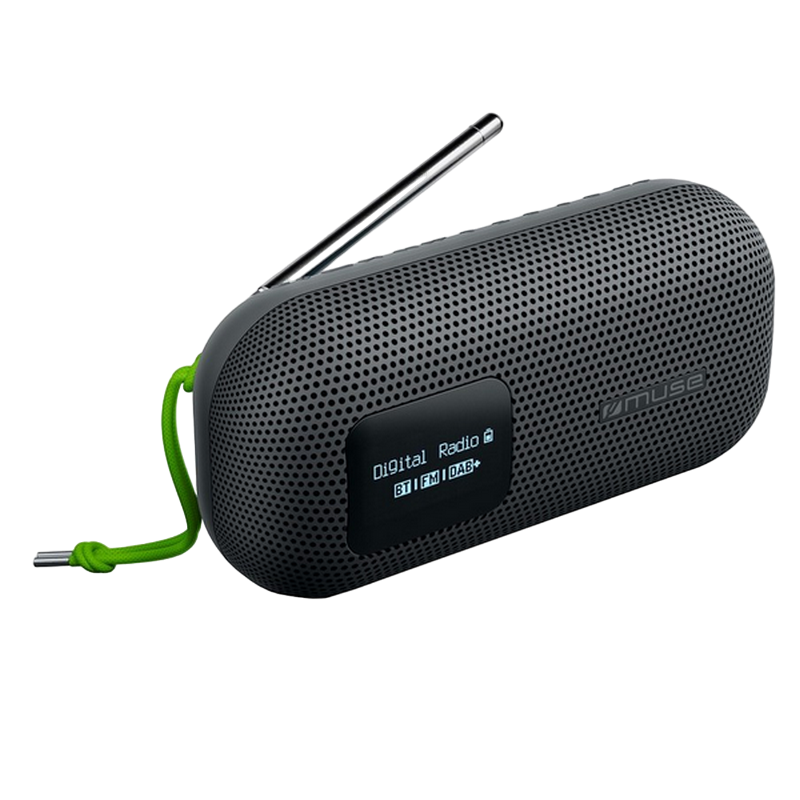 MUSE M-760 DBT, Bluetooth, Digital Tuner FM, NFC, IPX4, Black