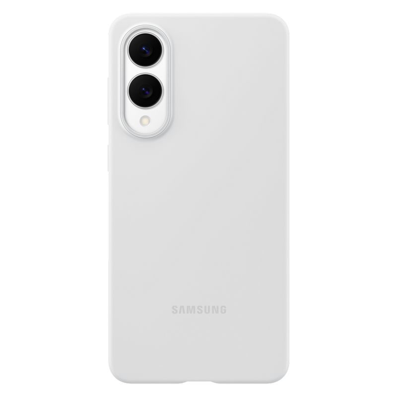 Original Sam. silicone cover Galaxy S25 Edge, Light Gray