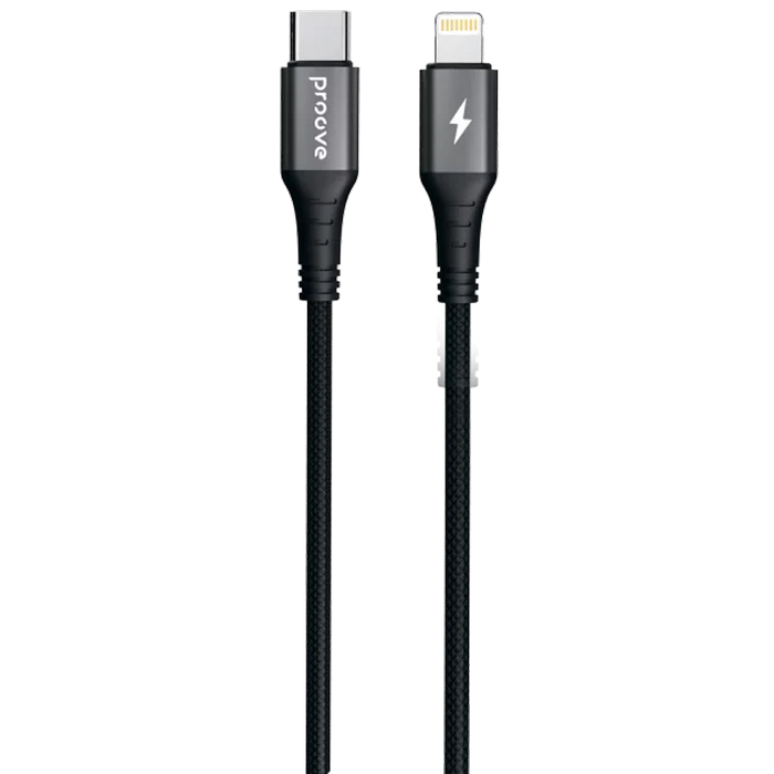 Cablu Type-C (Lightning), Proove WireX 27W (1m), Black