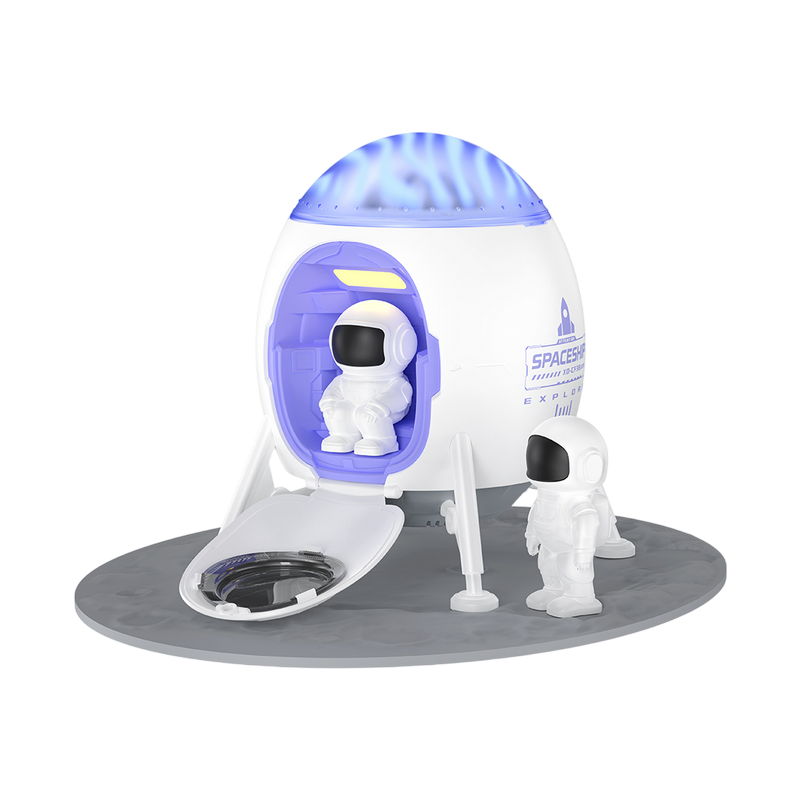 Proiector de stele XO Astronaut Star and Galaxy Projector & Speaker CF38 White