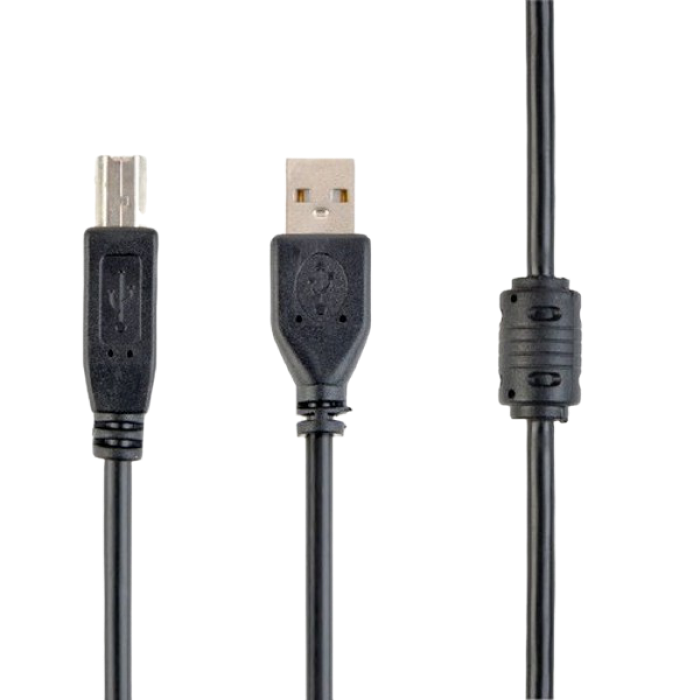 Cable USB, AM/BM, 3.0 m, USB2.0 Premium quality with ferrite core, CCF-USB2-AMBM-10