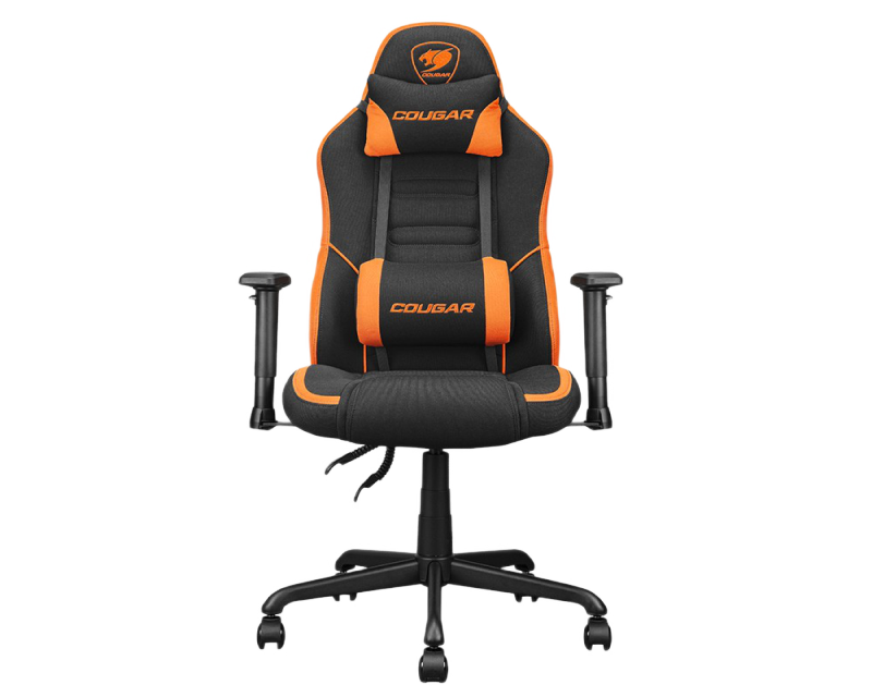 Gaming Chair Cougar FUSION SF Black, User max load up to 120kg / height 145-180cm