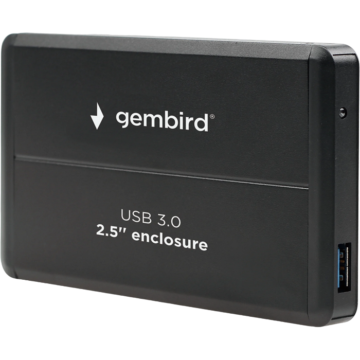 2.5" SATA HDD External Case (USB 3.0), Black, Gembird "EE2-U3S-2"
