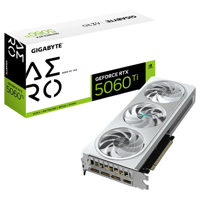 VGA Gigabyte RTX5060Ti 16GB GDDR7 Aero OC (GV-N506TAERO OC-16GD)
