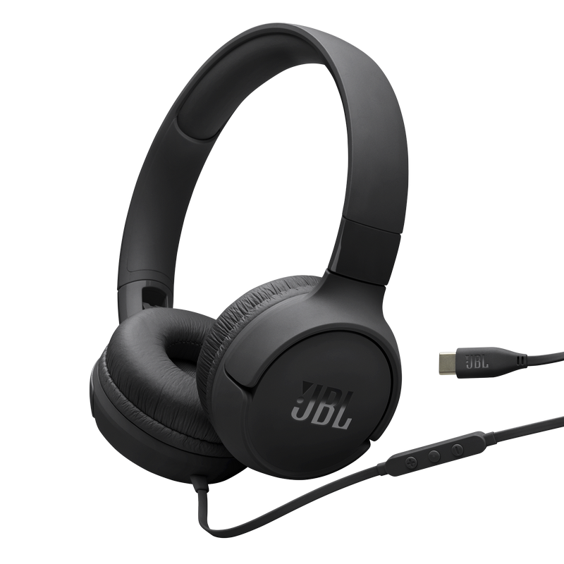 Headphones JBL T520C USB-C, Black