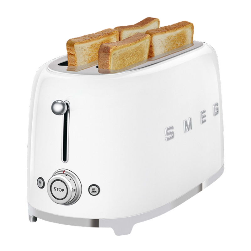Toaster Smeg TSF02WHEU White