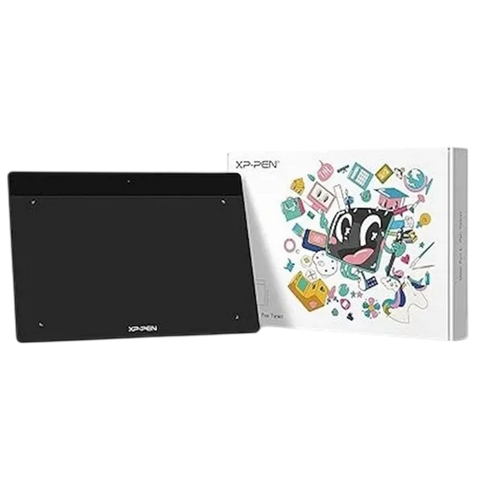 Graphic Tablet XP Pen DECO Fun S, 6.3” × 4”, P01 Stylus, 8192 Levels, 5080 LPI, USB-C, Black