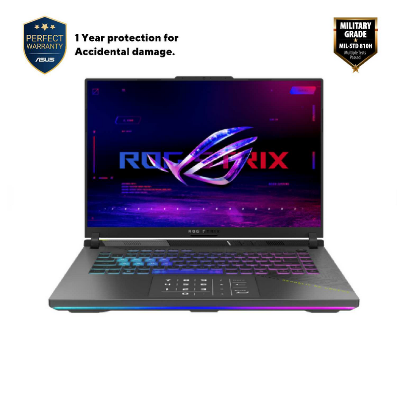 NB ASUS 16.0" ROG Strix G16 G614FM Gray (Ryzen 9 9955HX 32Gb 1Tb 5060 8Gb)