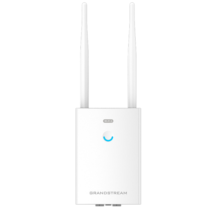 Wi-Fi 6 Dual Band Access Point Grandstream "GWN7660LR", Outdoor, IP66, 1770Mbps, OFDMA, Gbit Ports, PoE, Controller