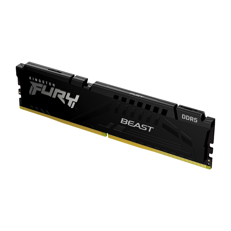 .16GB DDR5-6800MHz Kingston FURY Beast (KF568C34BBE-16), CL34-45-45, 1.4V, AMD EXPO 1.1/Intel XMP 3.0, Black