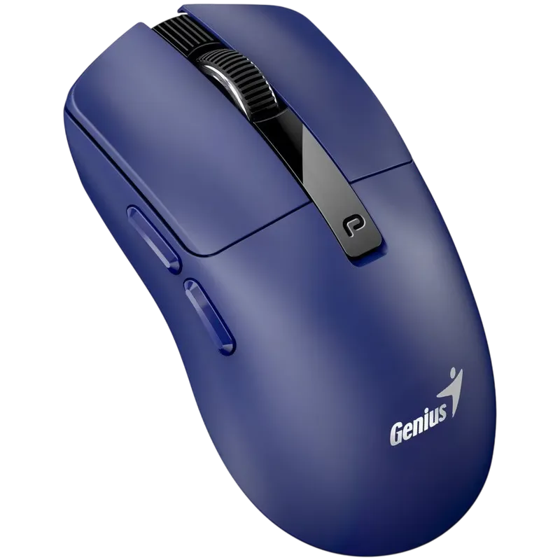 Wireless Mouse Genius NX-8280S, 1200 dpi, 4 buttons, Ambidextrous, 81g, BlueEye, Rechargeable, 2.4Ghz, Navy Blue