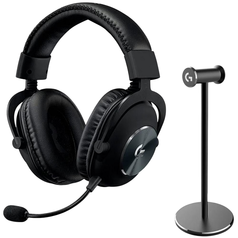 Gaming Wireless HeadsetLOGITECH G PRO X 2 LIGHTSPEED Wireless Gaming Headset + STAND - BLACK - 2.4GHZ - BLACK