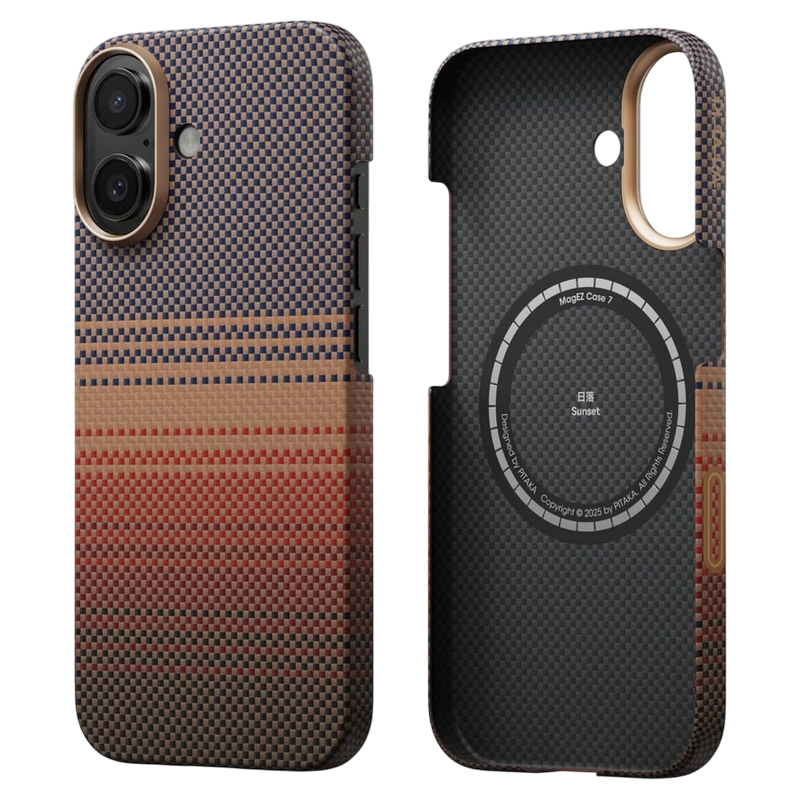 Pitaka Apple iPhone 17, MagEZ 7 Ultra-Slim MagSafe, Sunset