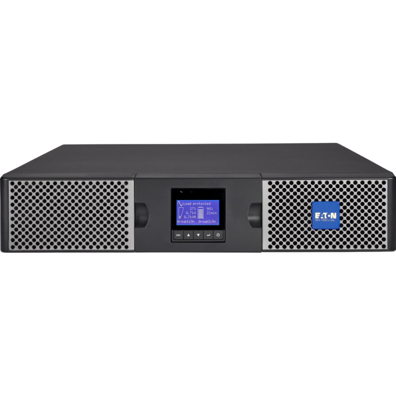 UPS Eaton 9PX1500IRT2U-L Li-Ion,1500VA/1500W Rack2U/Tower,Online,LCD,AVR,USB,RS232,Com.slot,8*C13