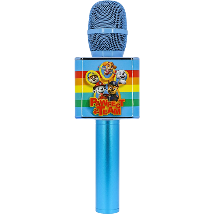 Paw Patrol karaoke microphone blue