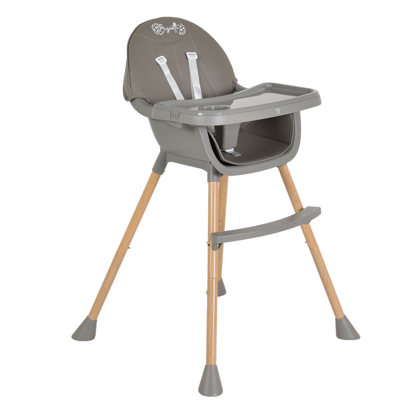 Scaun de masa 2 in 1 Moni Biscotti 2 in 1 grey